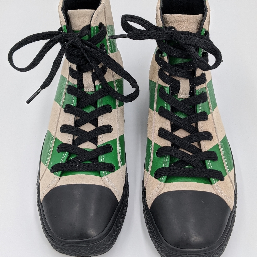 Calvin Klein Carizma Leather High Top Sneakers